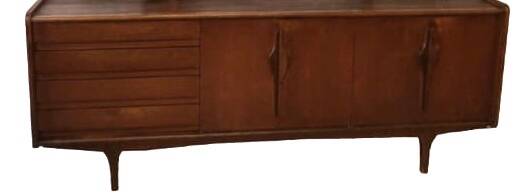 Vintage Scandinavian teak sideboard