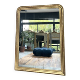 Grand miroir 200/150cm Louis-Philippe époque 19ème, glace au mercure trumeau de cheminée