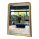 Large mirror 200/150cm Louis-Philippe 19th century, mercury glass overmantel for fireplace.
