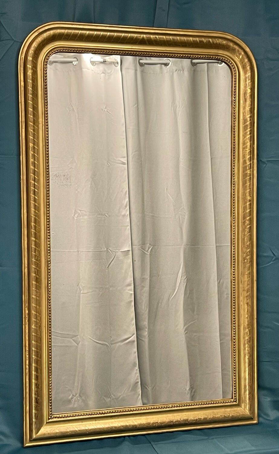 Mirror era Louis-Philippe gilding with gold leaf