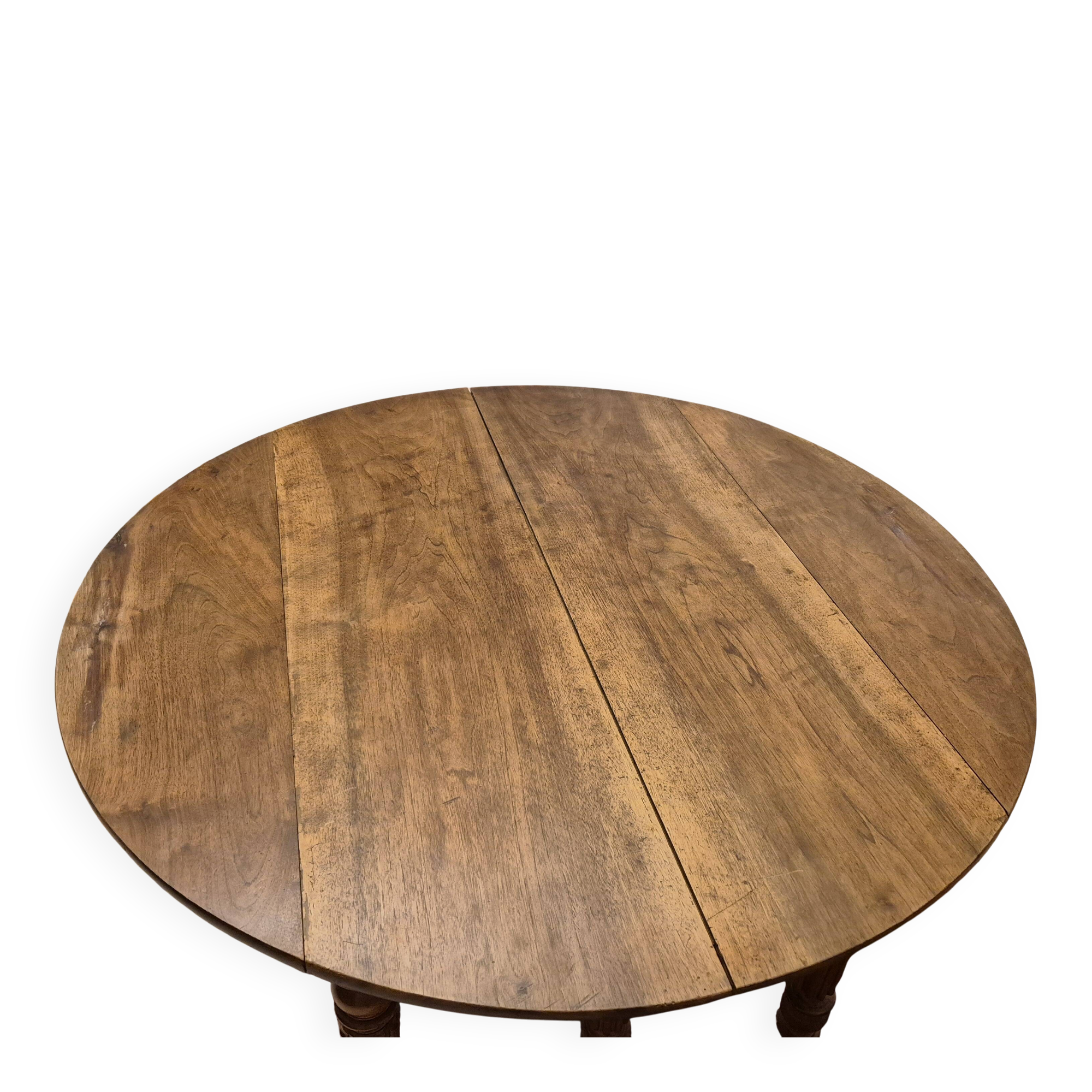 Louis Philippe round table in walnut