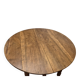 Louis Philippe round table in walnut