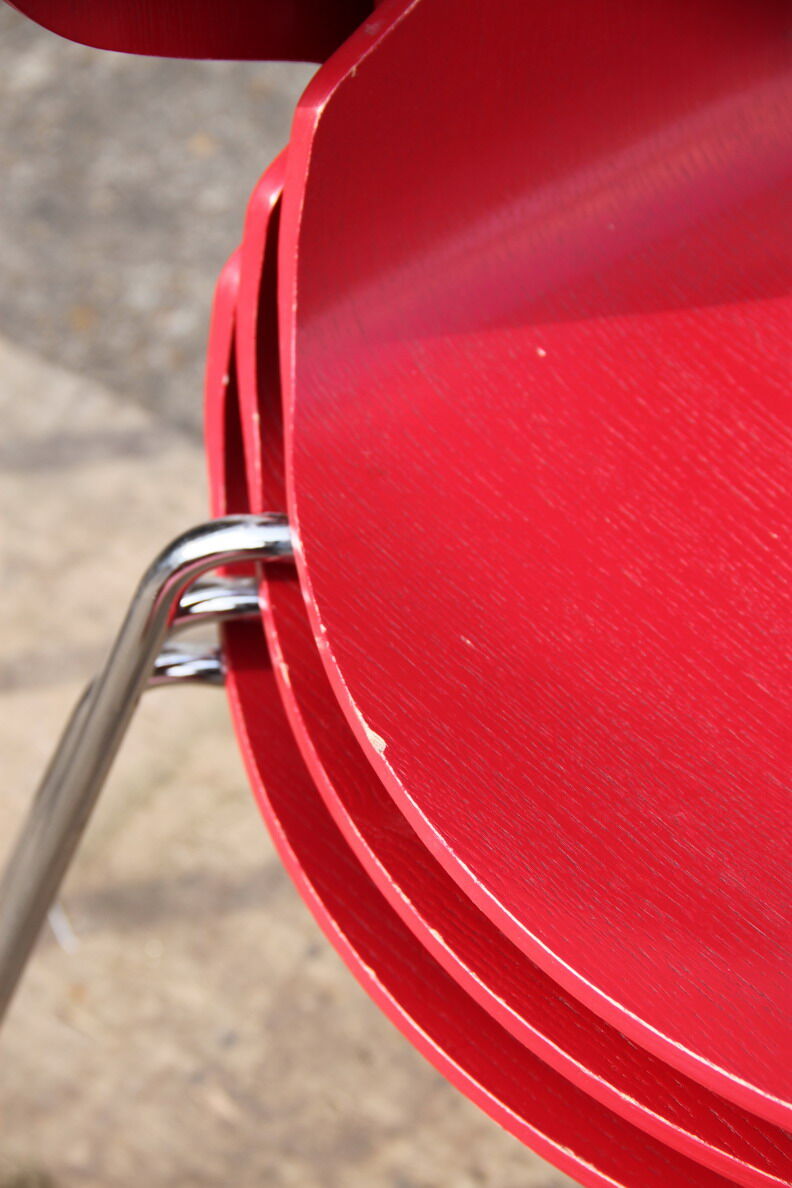 Arne Jacobsen Ant Chairs by Fritz Hansen