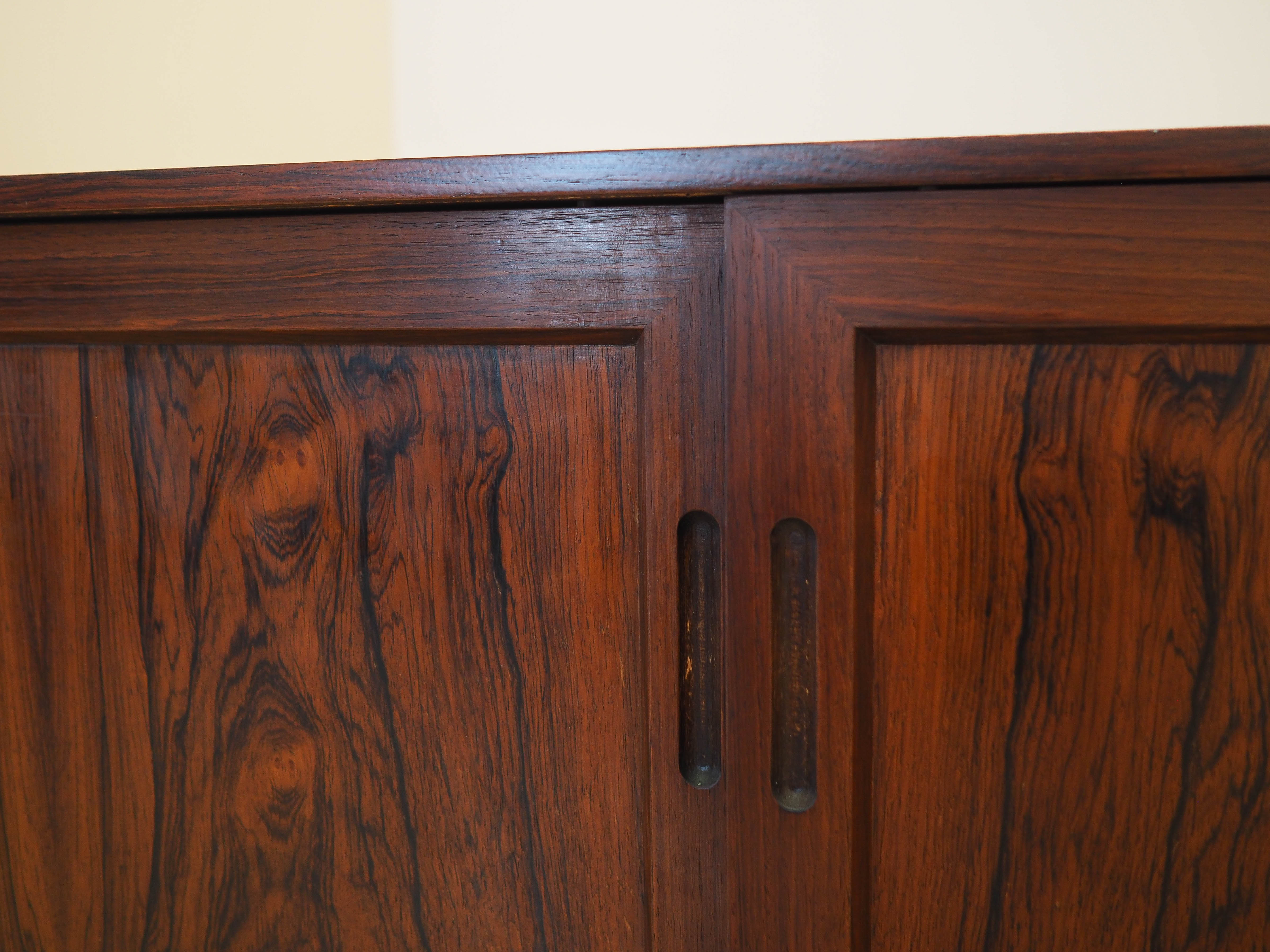 Rosewood cabinet, Danish design, 1970s, made in Denmark