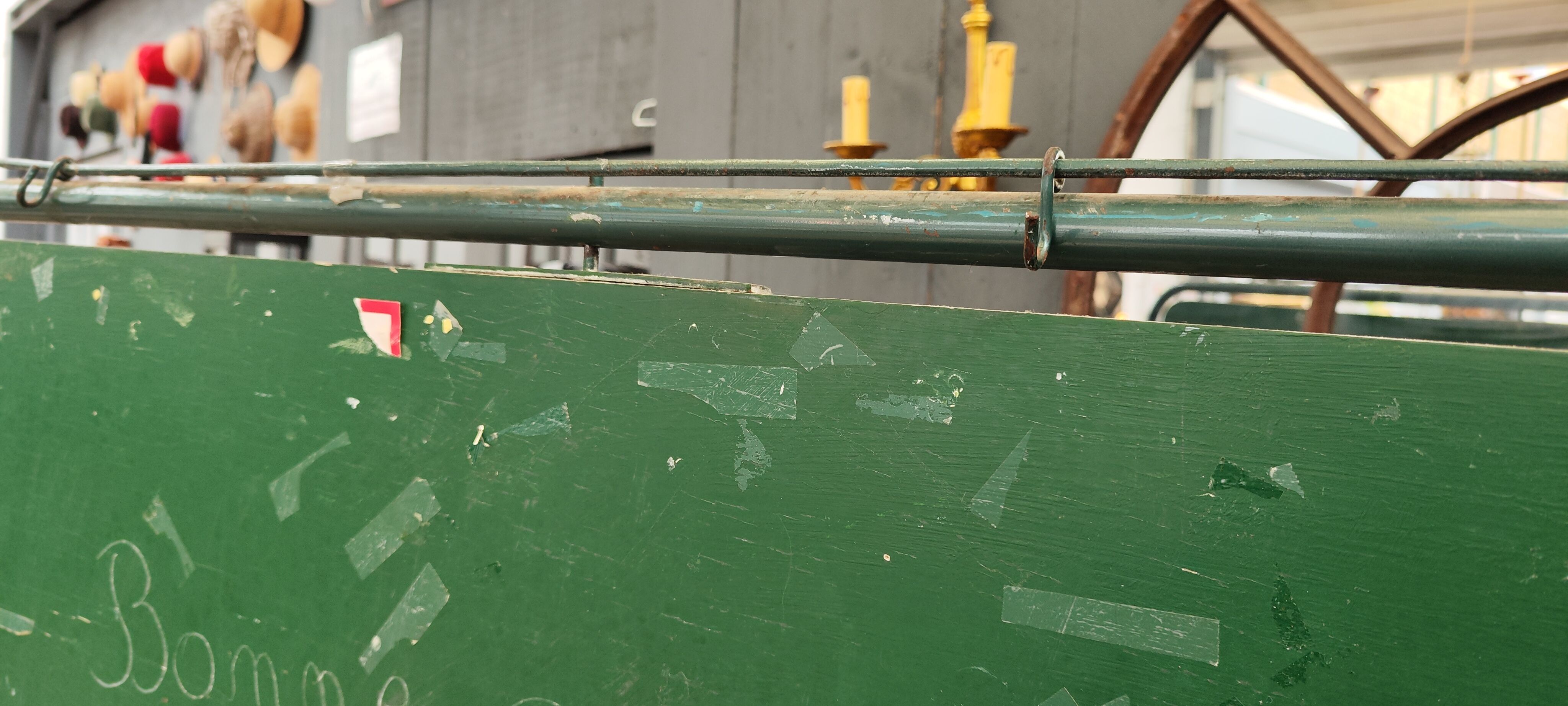 Large swivel school board with card holder