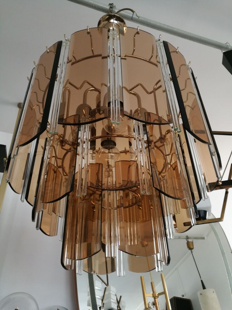 Italian murano glass chandelier