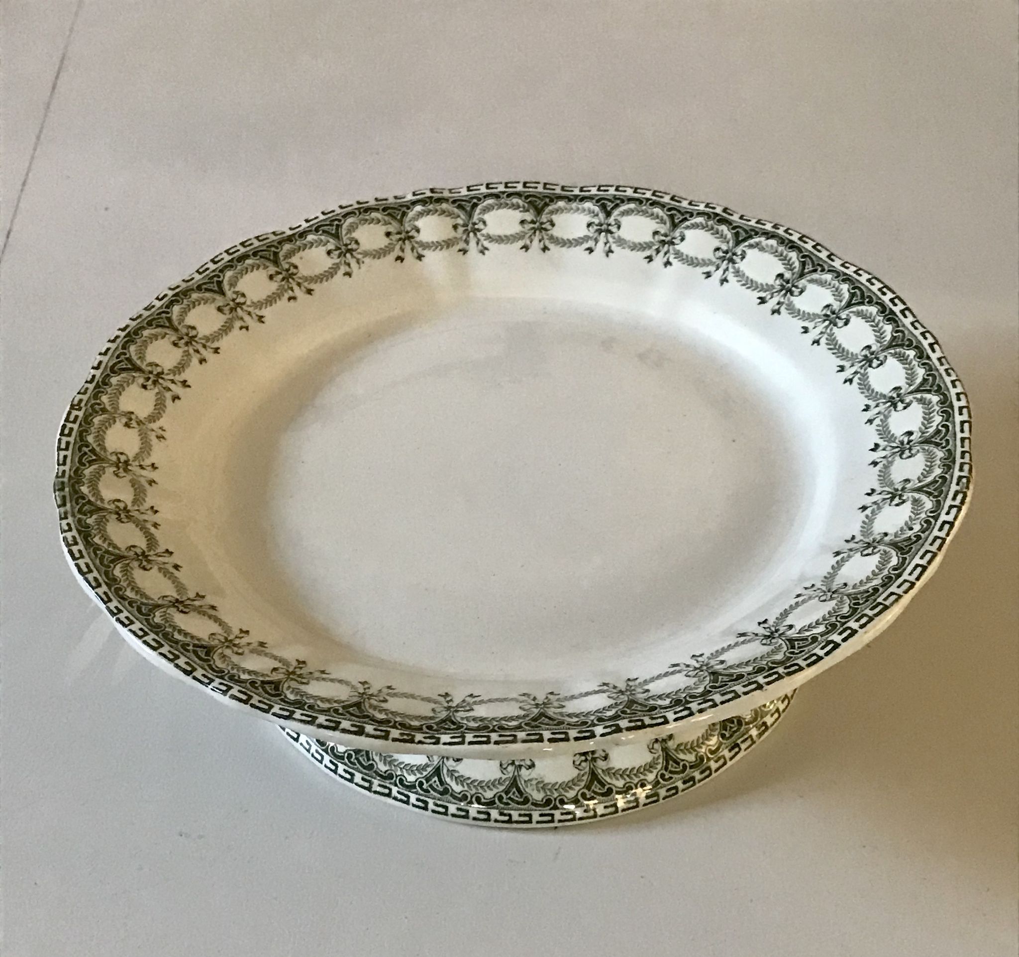 Plat compotier St Amandinoise