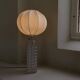 Rare mid-century modern crystal drop table lamp by Orrefors, designed by Carl Fagerlund.