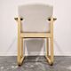 Fauteuil par Branko Uršič en bois cintré