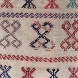 Ancien chemin de Kilim étroit turc 114x50 cm shabby chic, kelim vintage