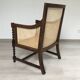 1950s cane armchair