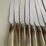 Set of 12 vintage stainless steel knives