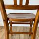 Trio de chaises bistrot Luterma années 50