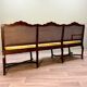 Bench Sofa In Cane Walnut From Regency Period XVIII Eme Century