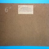 Oil painting on sorel by André Charles Naulau