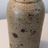 Pyrite stoneware bottle