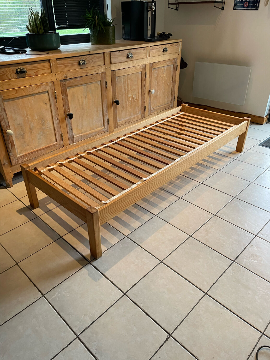 Vintage pine design daybed 70/80