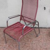 Reclining scoubidou chair