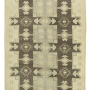 1960s handmade antique oriental beige rug 147 cm x 275 cm
