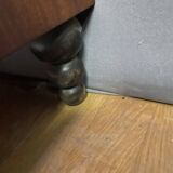 Consulate period chest of drawers in mahogany and mahogany veneer