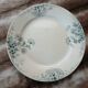 12 antique flat plates in ironstone