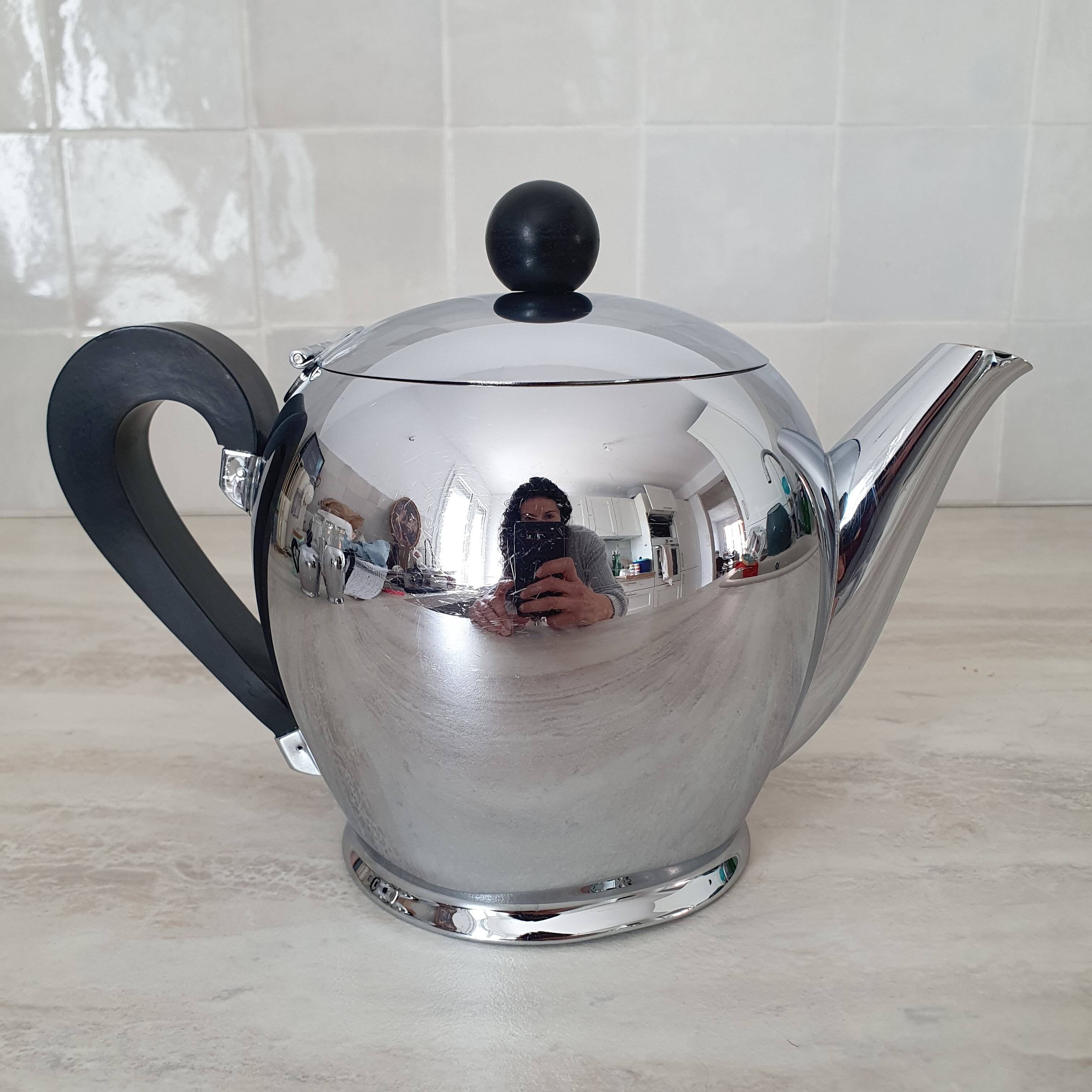 Service à café - thé collection bombé en inox 18/10, Alfra Alessi