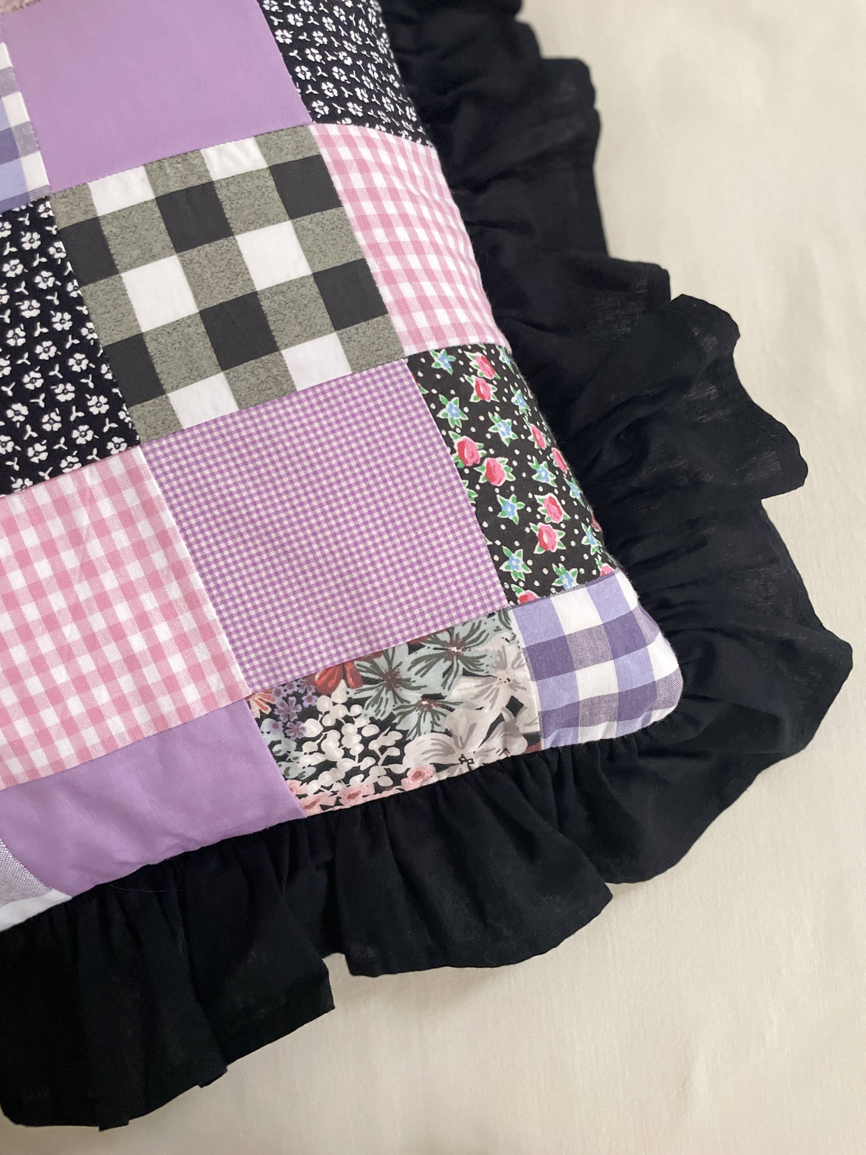 Coussin patchwork