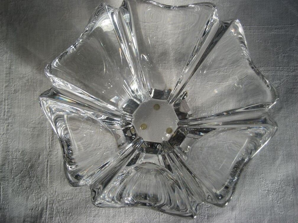 Orrefors vintage swedish cut crystal cup