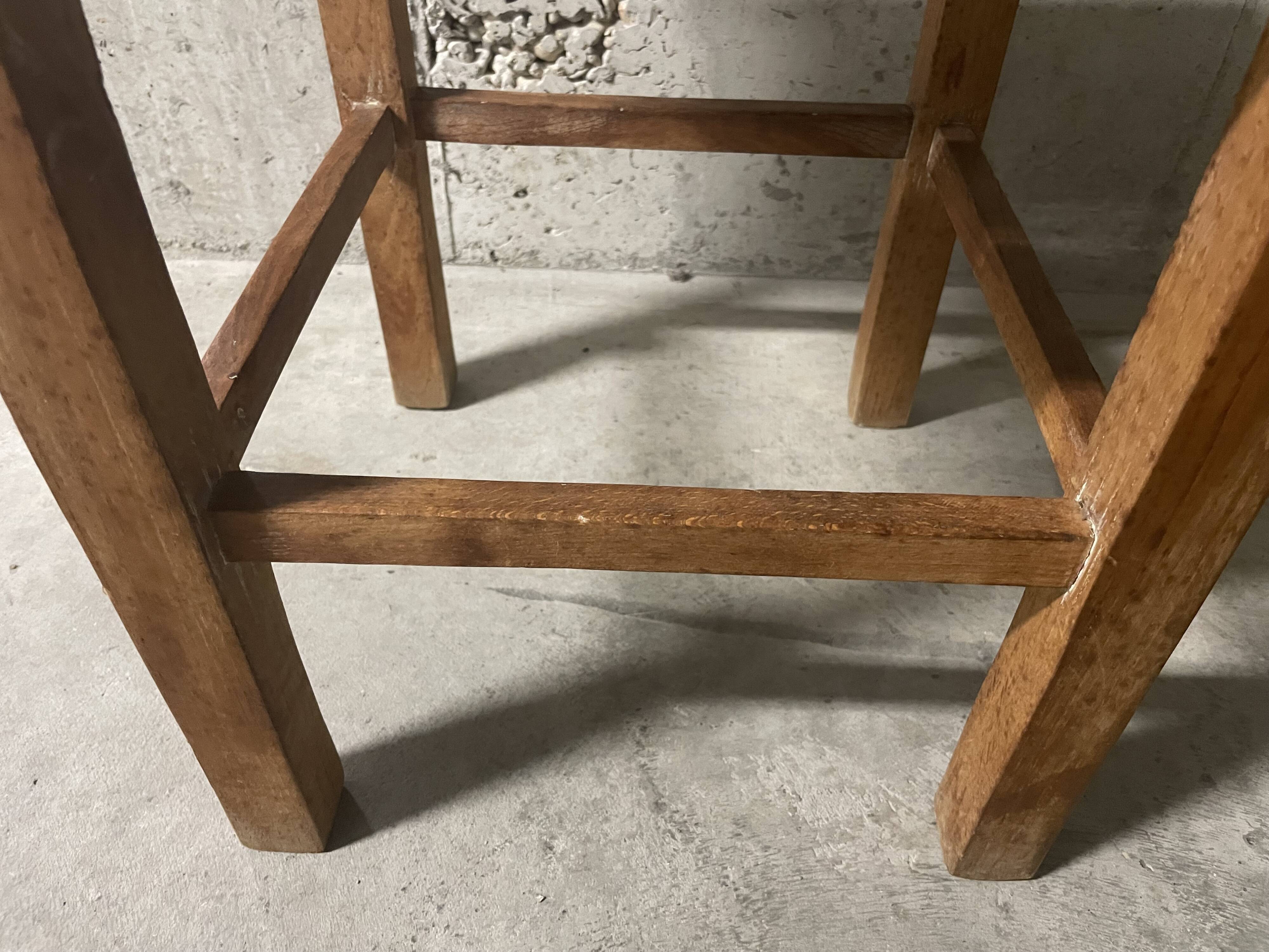 Wooden stool