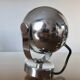 Pair of chrome "eye ball" wall lights 1970