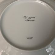 6 Cactus porcelain dessert plates by Hilton McConnico for Daum
