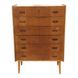 Commode scandinave en teck, Suède, 1960