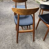 Baumann model Unicorn set of 4 chairs