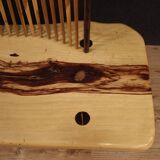 George Nakashima style wooden design sofa