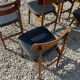 Set de 6 chaises scandinave en teck