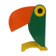 Table lamp Toucan by Old timer Ferrari, 1968