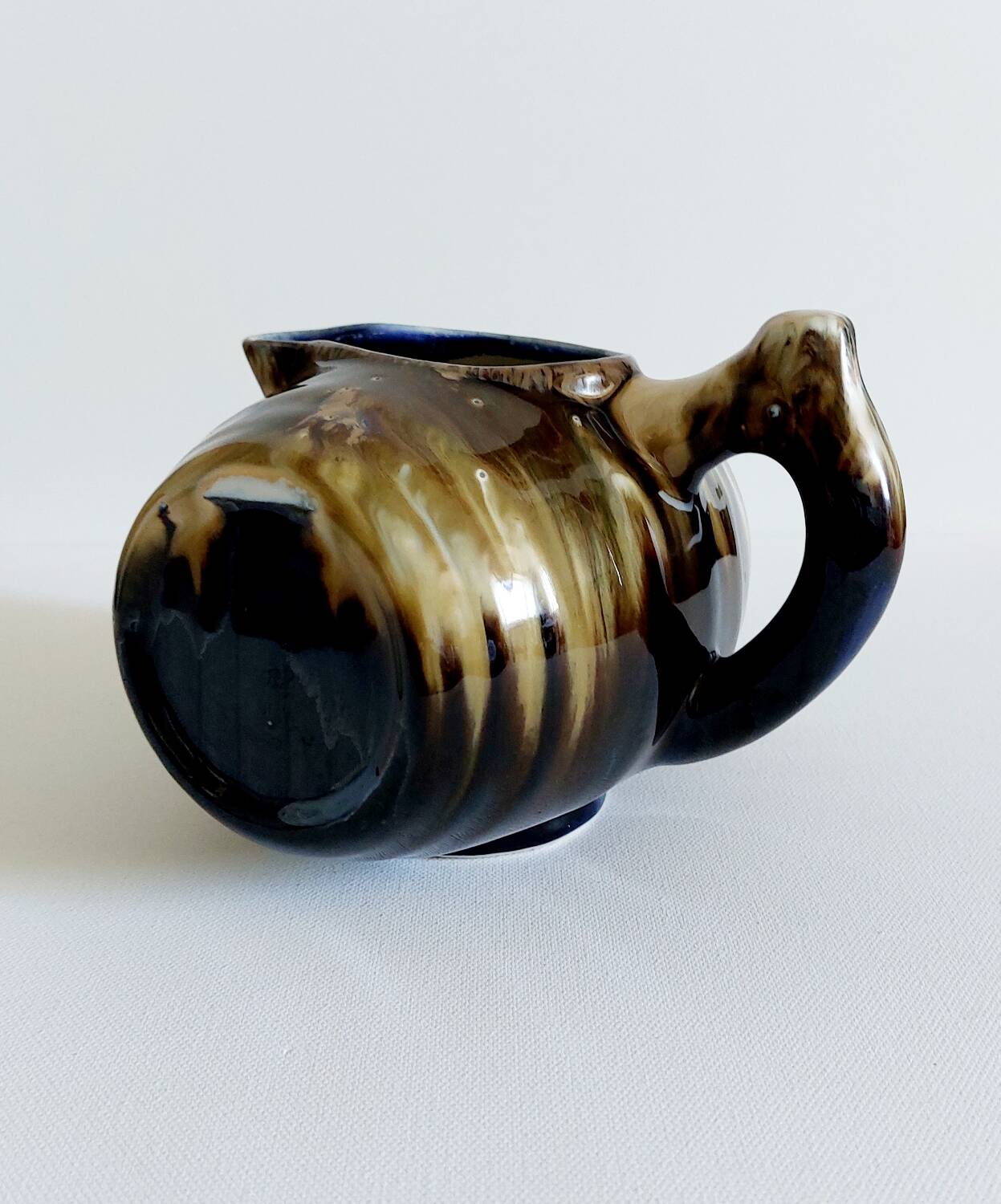 Vintage earthenware pitcher