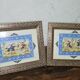 Pair of framed Persian miniatures – Eastern equestrian scenes