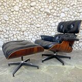 Herman Miller Lounge chair & ottoman palissandre Charles & Ray Eames 1960s