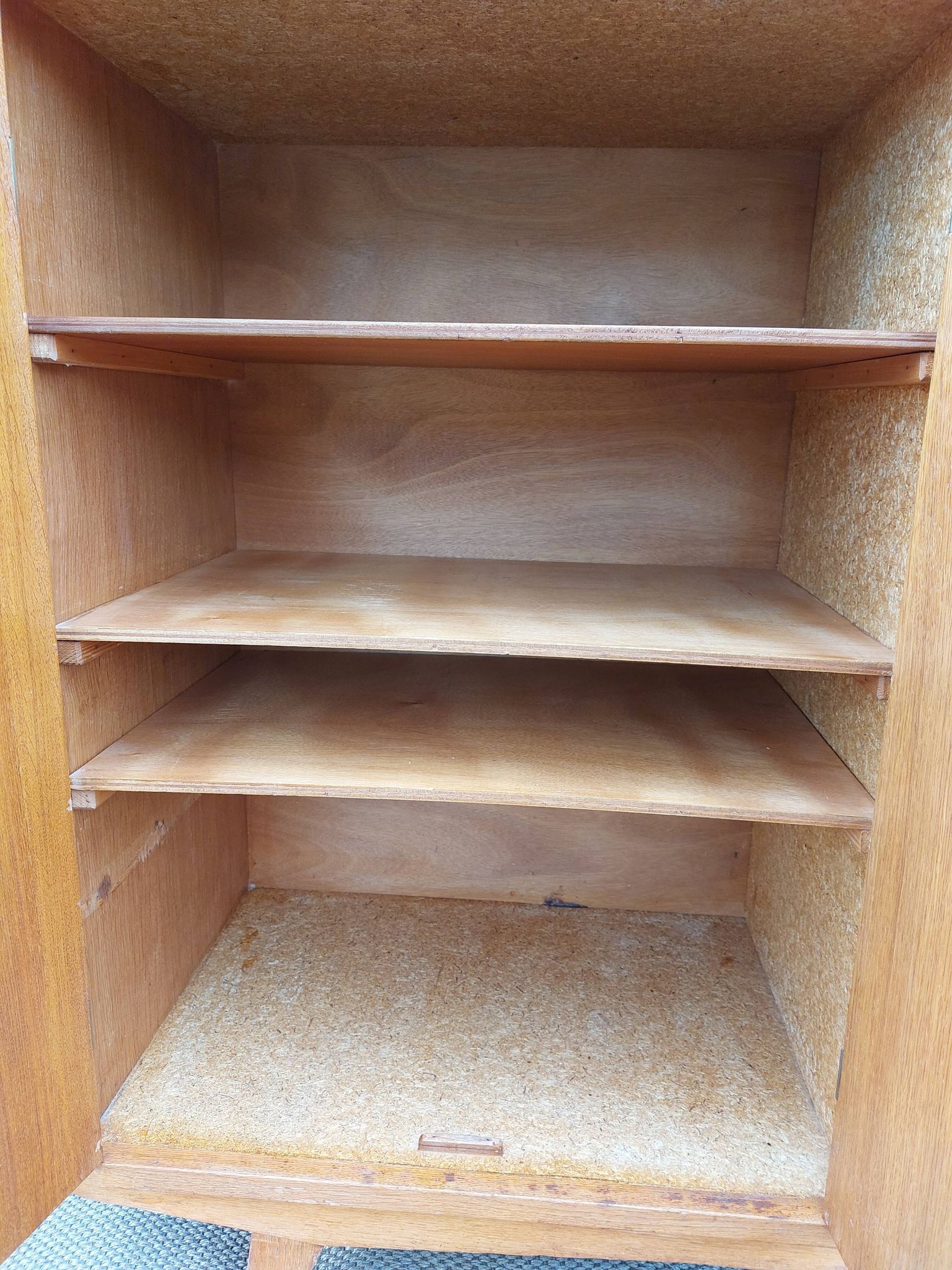 solid wood buffet, compass feet