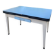 Vintage Formica table efji novoplan with 2 integrated extensions 109/148/197.
