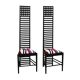 Mid-Century Modern Mackintosh "292 Hill House 1" Italian Pair of Ashwood Chairs