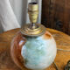 Spherical glass lamp