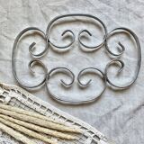 Vintage stainless steel table mat