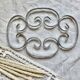 Vintage stainless steel table mat