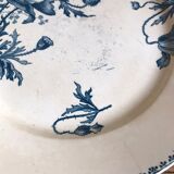 Assiette plate U&C Sarreguemines - modèle Féria
