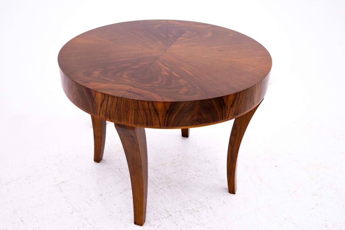 Art Deco table, Poland, ca. 1950.