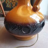 Ceramic floor lamp 70s