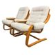 Set of 2 vintage WESTNOFA armchairs / individual armchairs