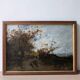 Old landscape painting
